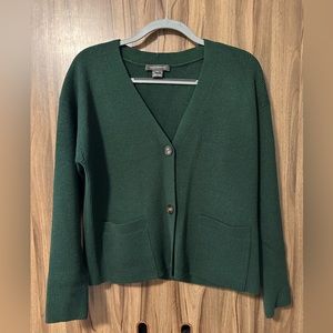 Green Cardigan